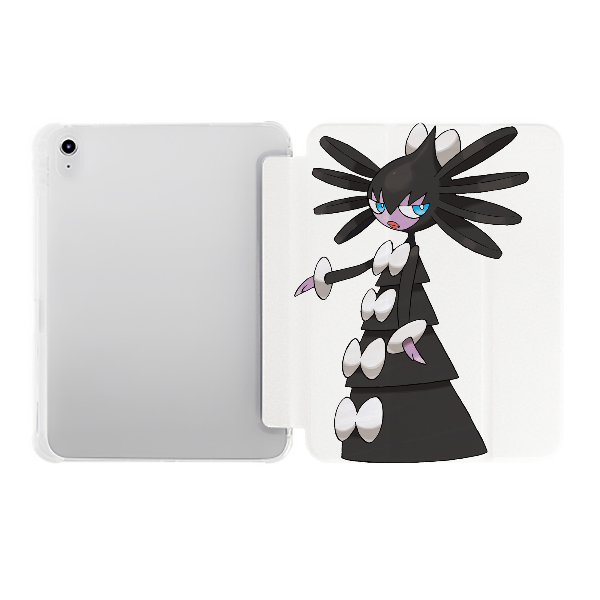（画像用） ポケットモンスター Pokémon IPad ケース ペン収納付き 三つ折りスタンド PUレザー×シリコン 対応機種9.5/10.5/10.9インチ